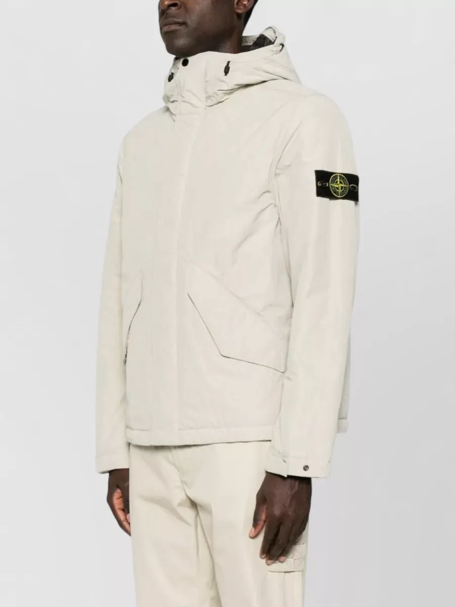 Stone Island Hooded Down Padded Coat