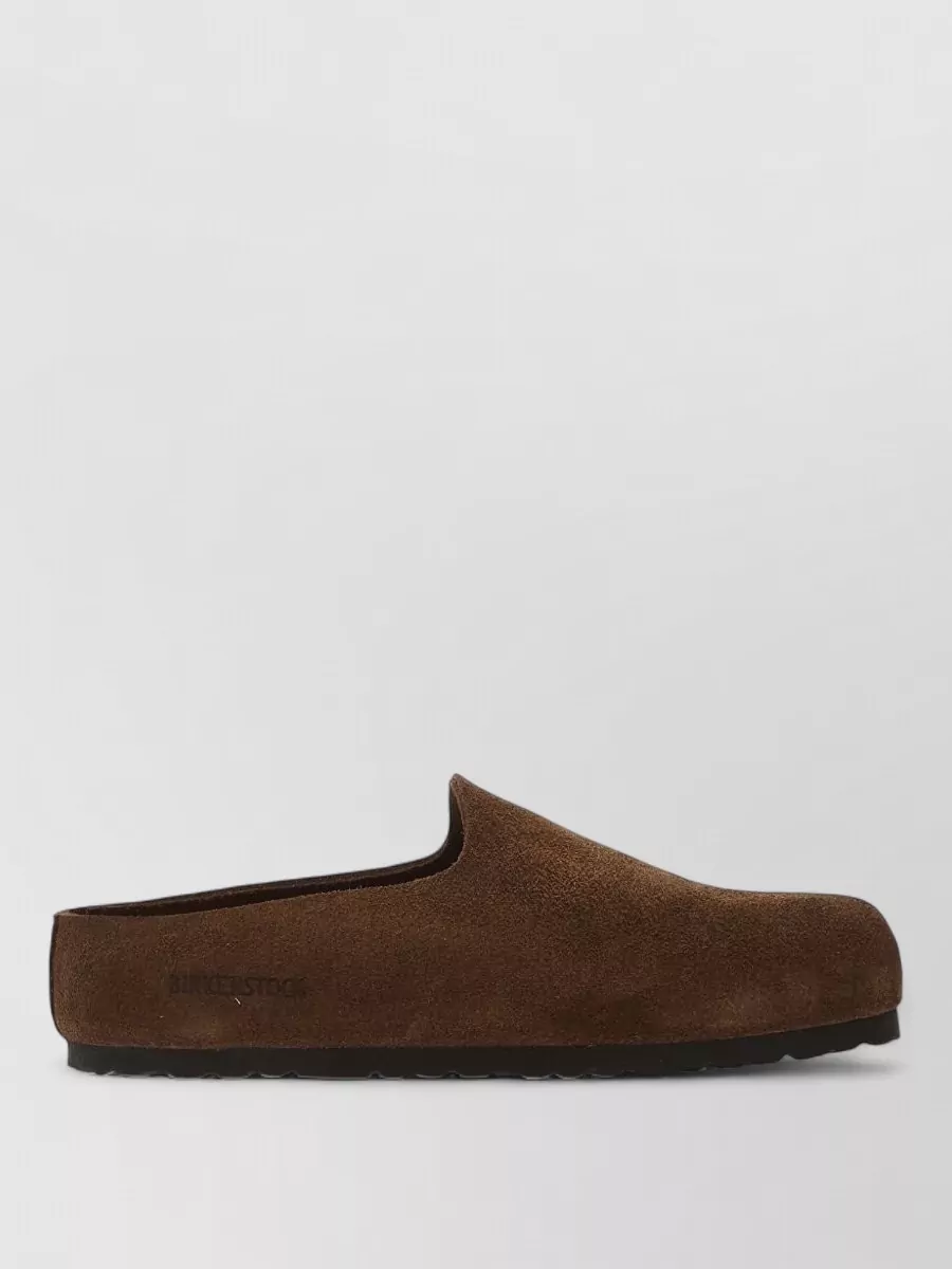 Birkenstock suede leather mules