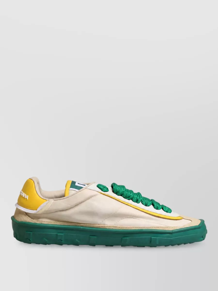 Dolce&Gabbana Leather Low-Top Sneakers