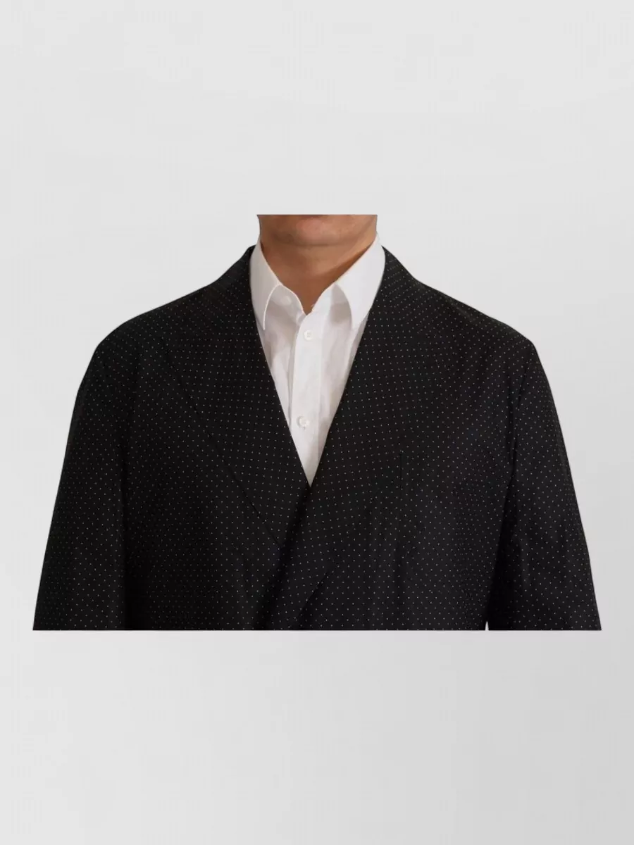 Dolce&Gabbana Polka Dot Double-Breasted Blazer
