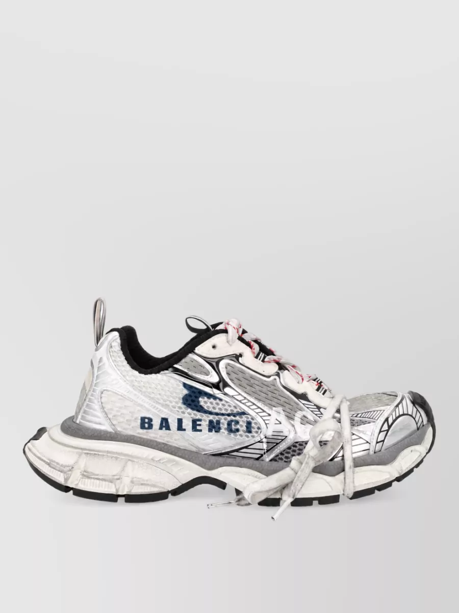 Balenciaga 3Xl Split Logo Low-Top Sneakers