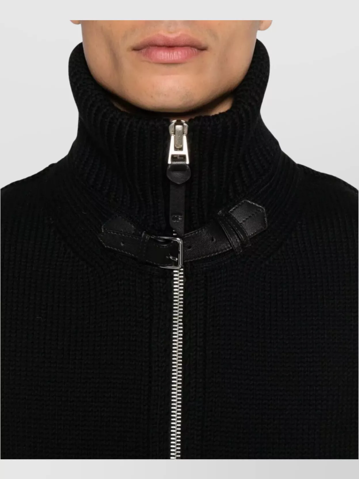 Tom Ford Merino Wool Jacket High Collar