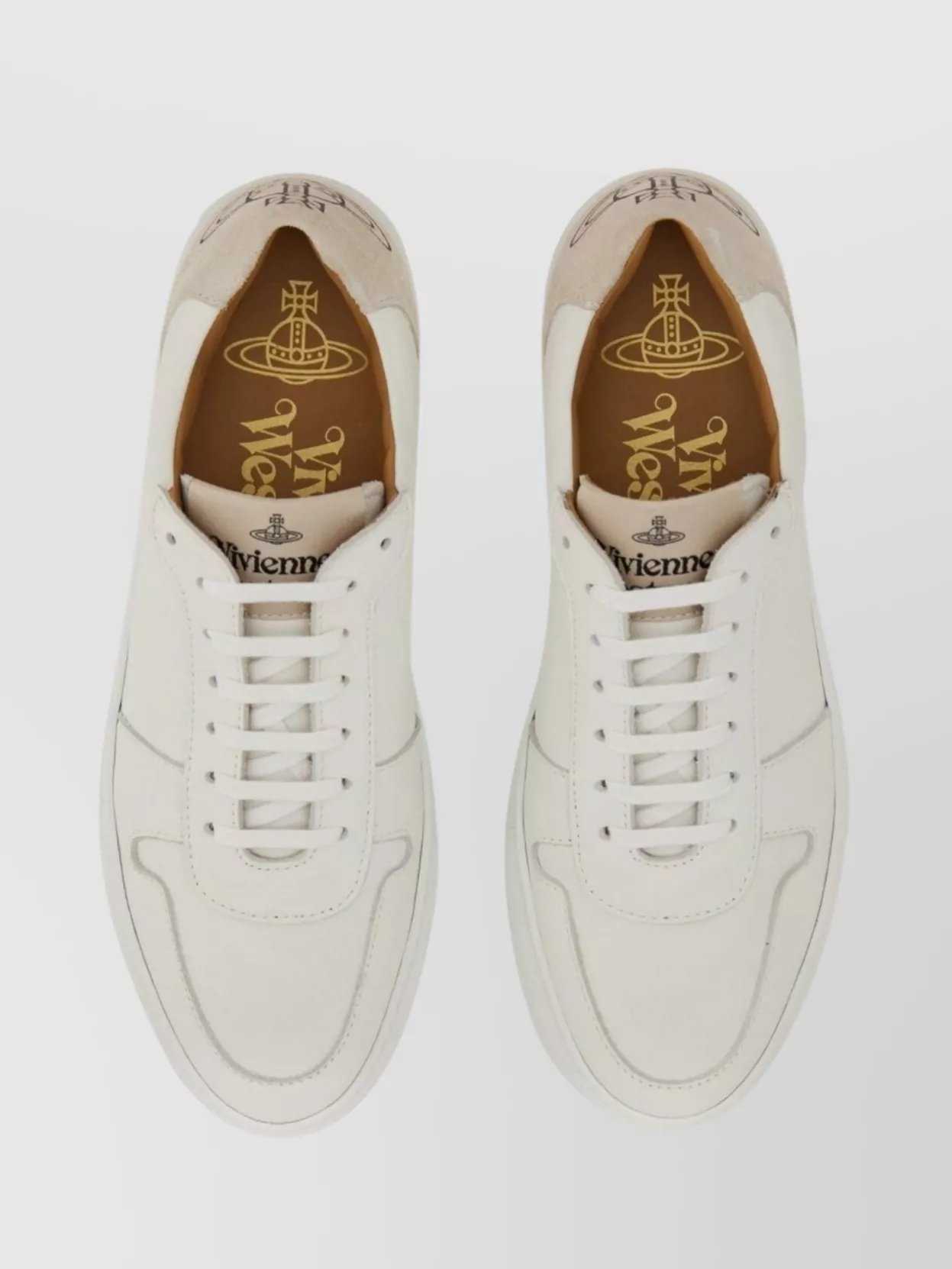 Vivienne Westwood Logo Embossed Low-Top Sneaker