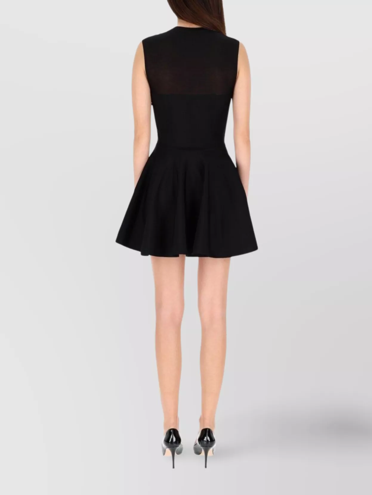 Givenchy Flared Skirt Sleeveless Mini Dress