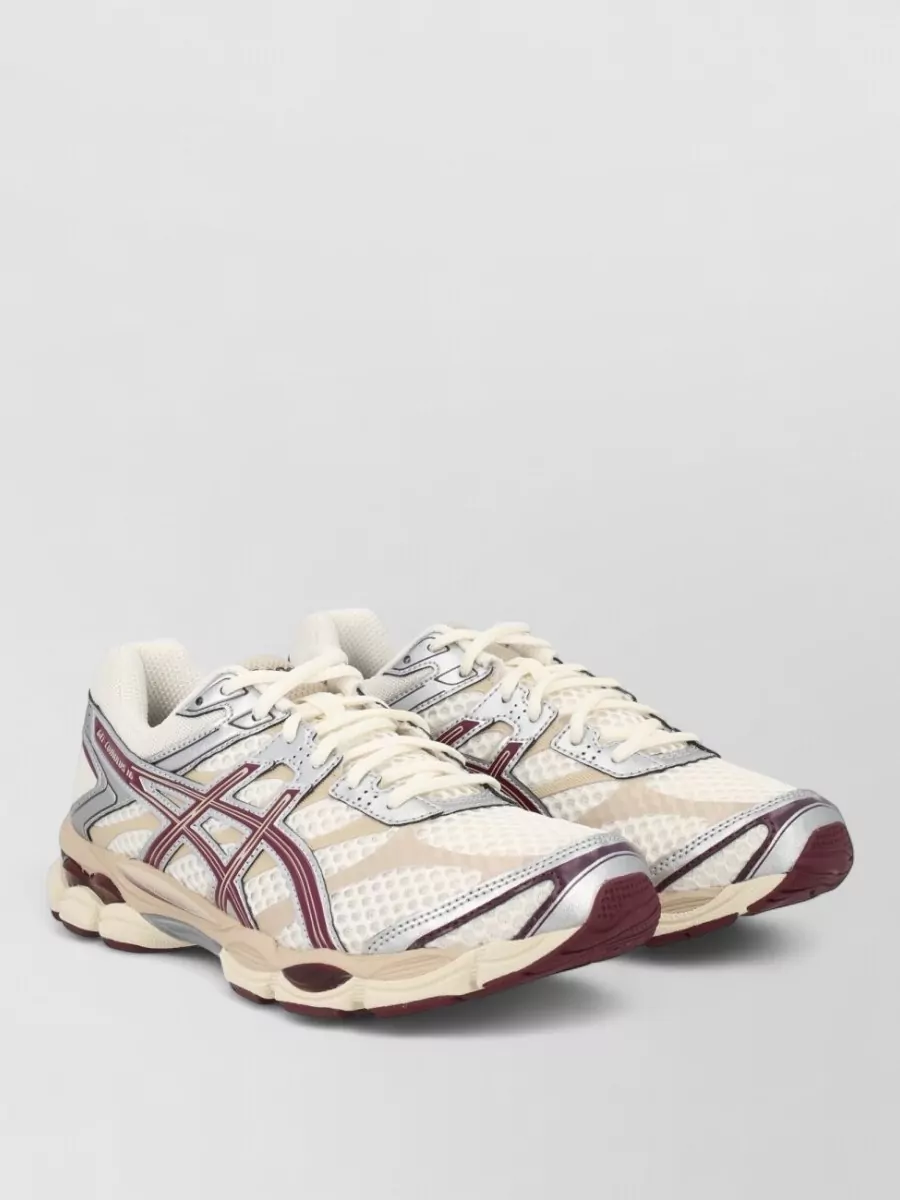 Asics Synthetic Leather Low-Top Sneakers