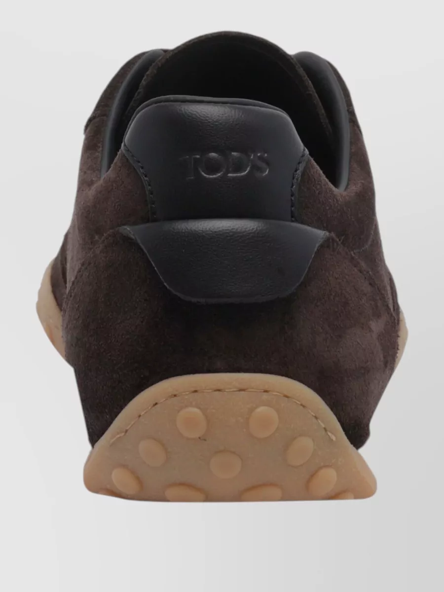 Tod's Suede Low-Top Sneakers