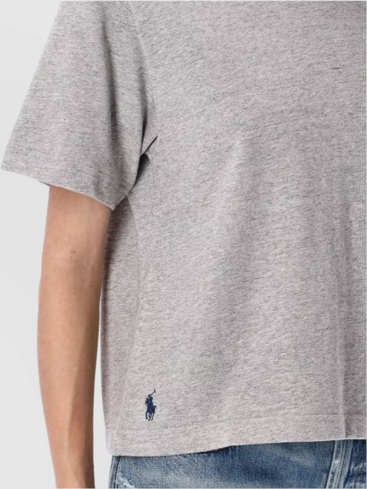 Polo Ralph Lauren Cotton Jersey Crop T-Shirt