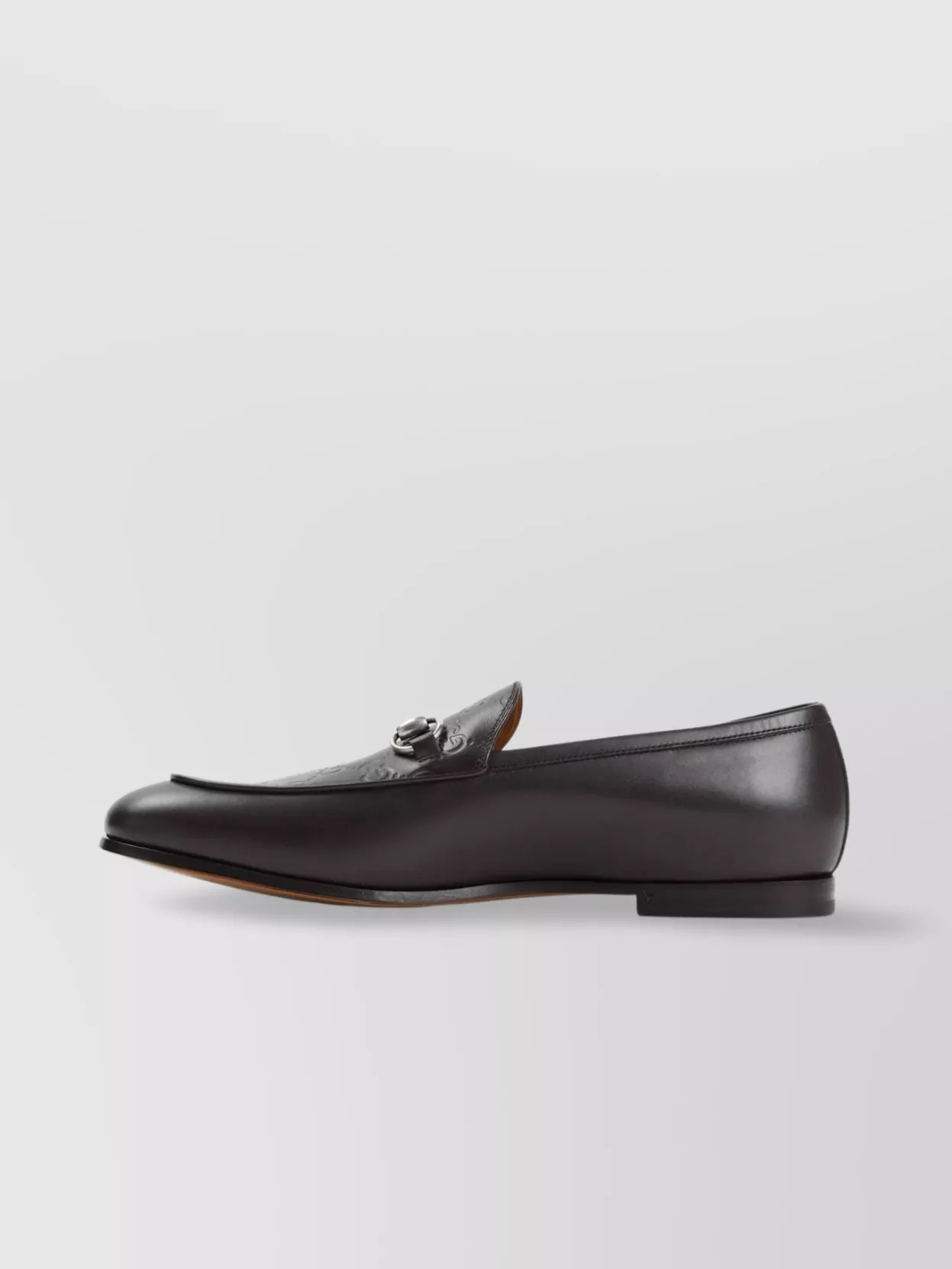 Gucci Jordy Loafers Silver-Tone Buckle