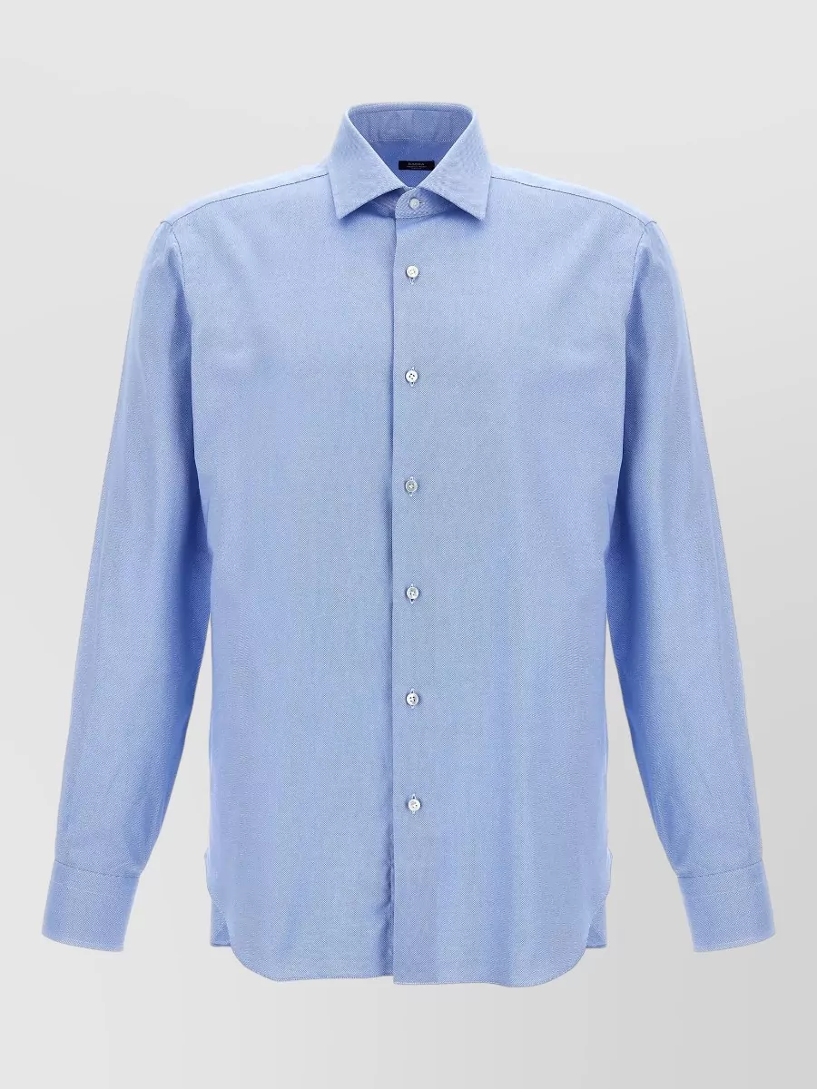 Barba Cotton Long-Sleeve Shirt