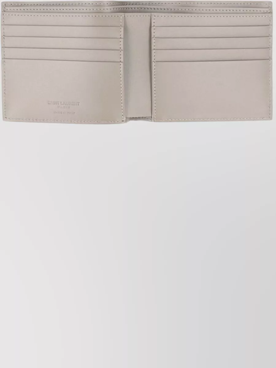 Saint Laurent Leather Bifold Wallet