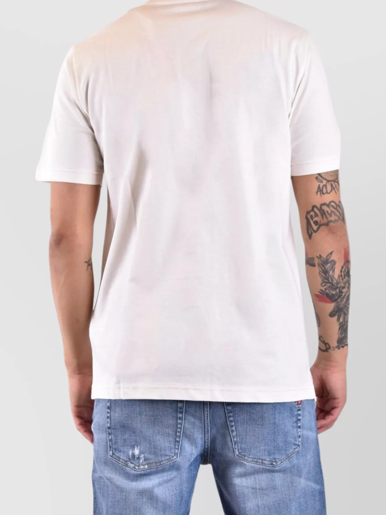 Diesel Graphic Print Crew Neck Short Sleeves T-Shirts