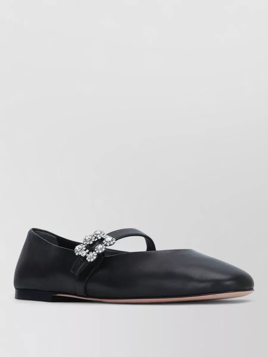 Roger Vivier Leather ballerina shoes