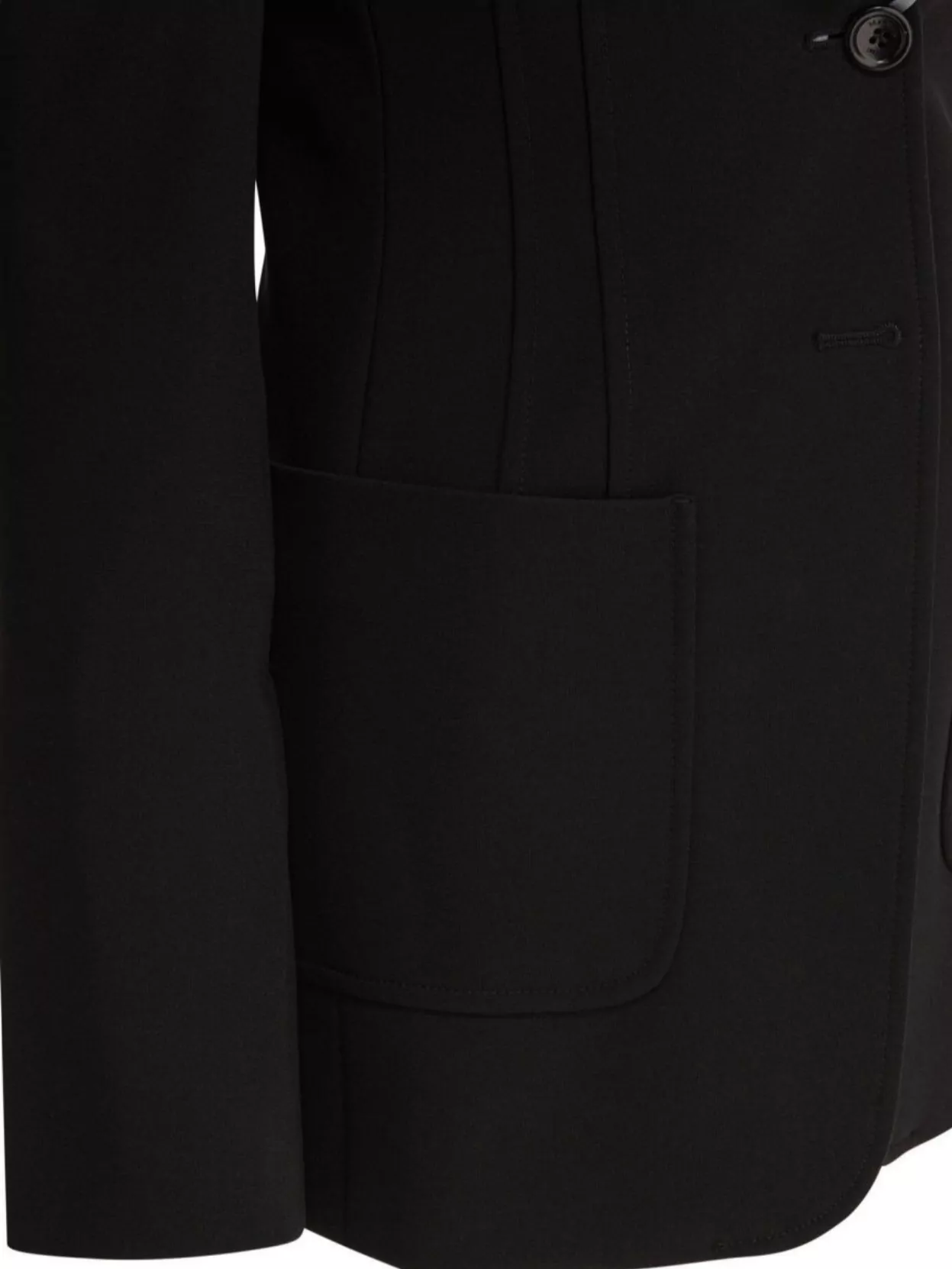 Max Mara Backless Jacket With Pockets And Lapel