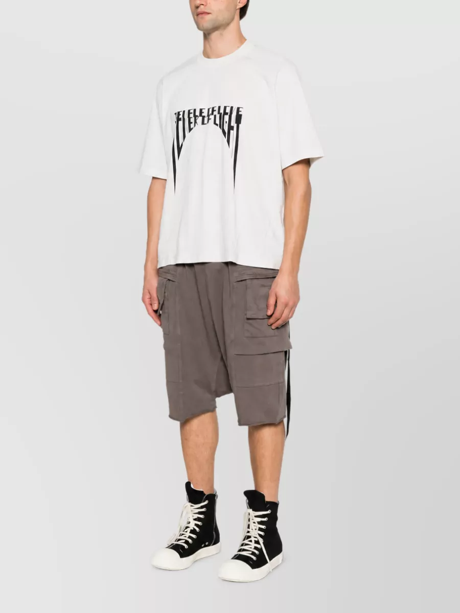 Rick Owens Drkshdw Cotton Printed T-Shirt