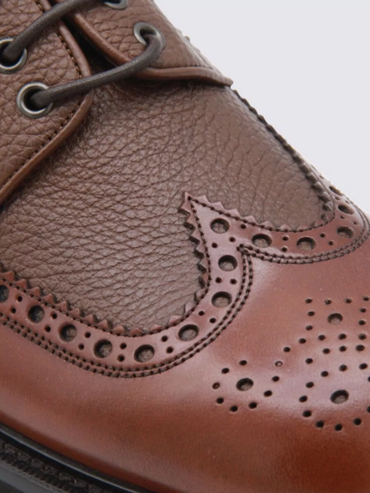 Ferragamo Brogue Lace-up Shoes Chunky Sole