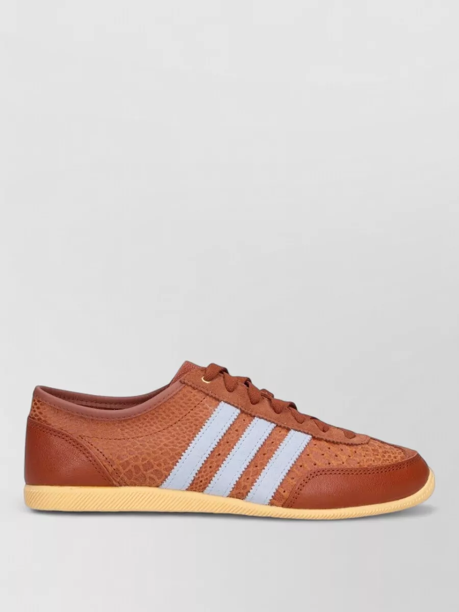 Adidas Leather Low-Top Lace-Up Sneakers