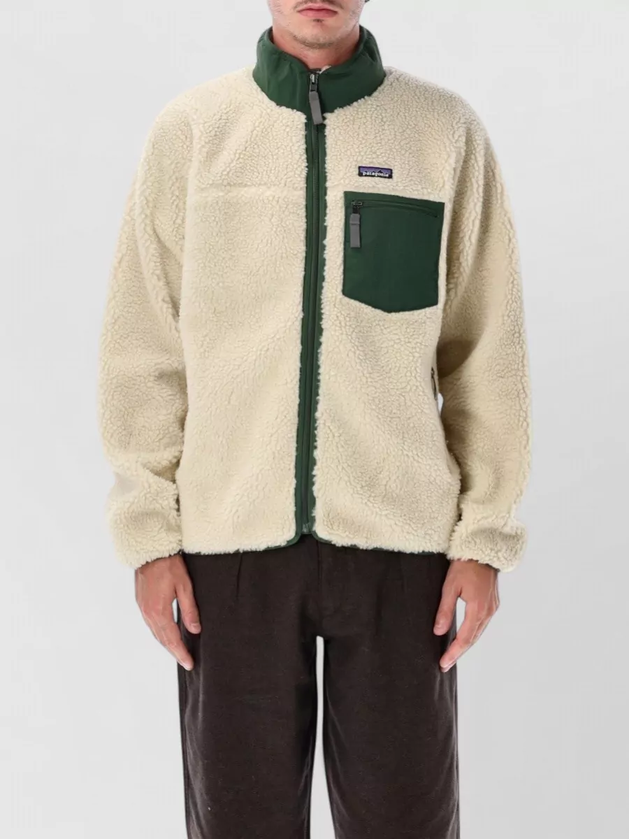 Patagonia recycled polyester fleece padded jacket