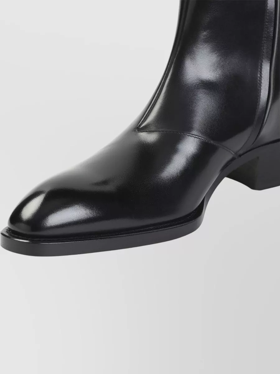 Tom Ford Leather Ankle Boots