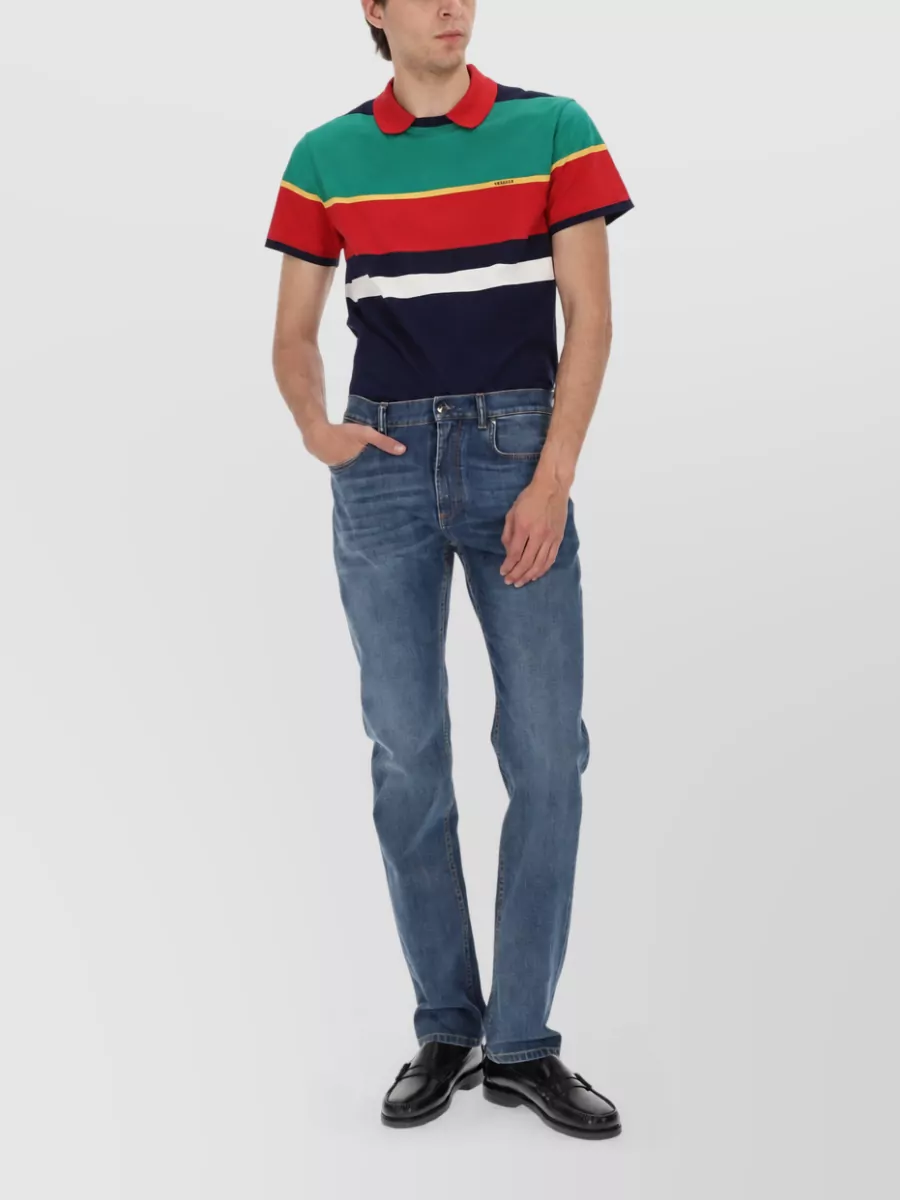 Versace Cotton Polo Shirt