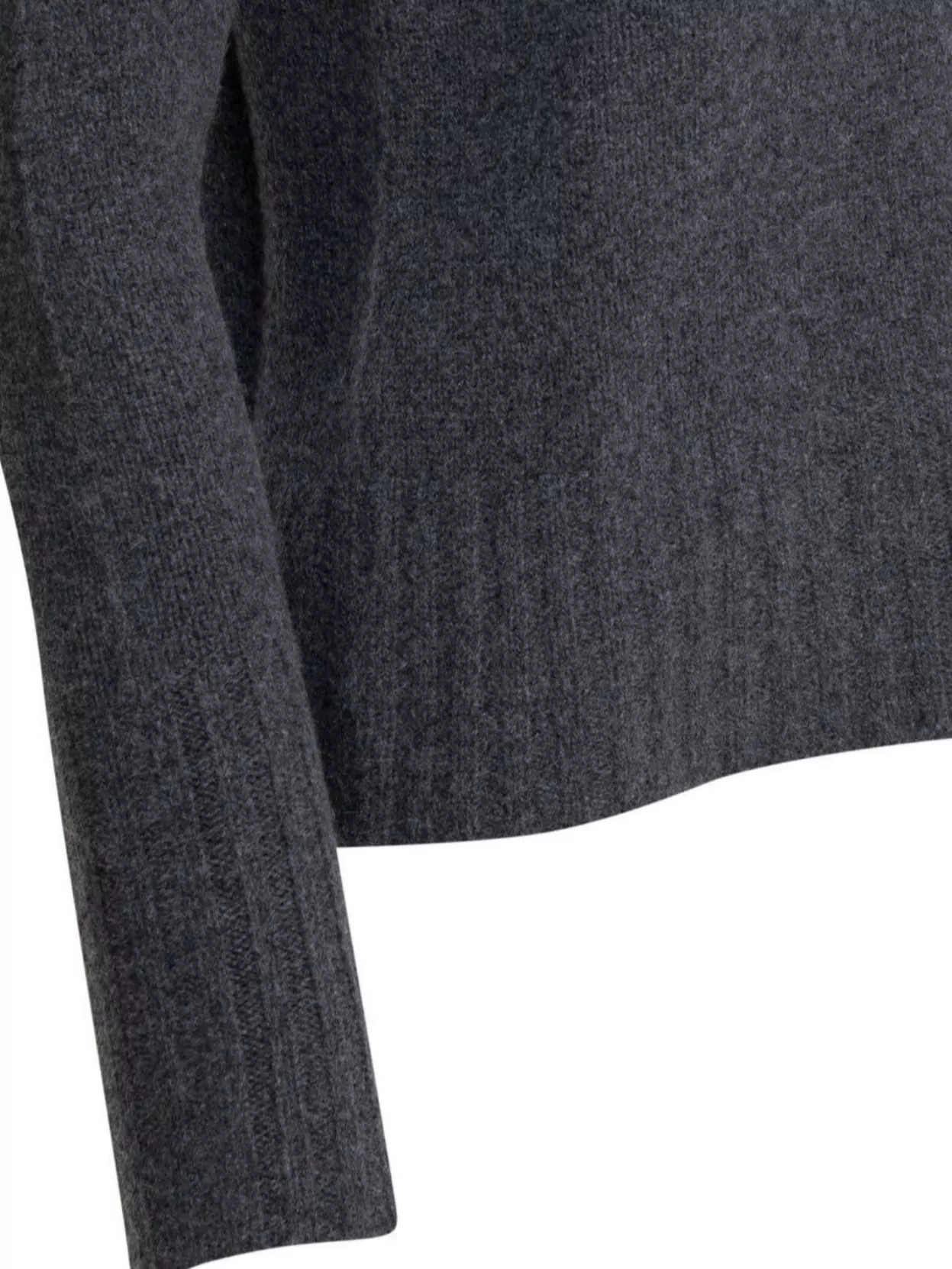 Drumohr Long Sleeve Turtleneck Knitwear With Ribbed Hem