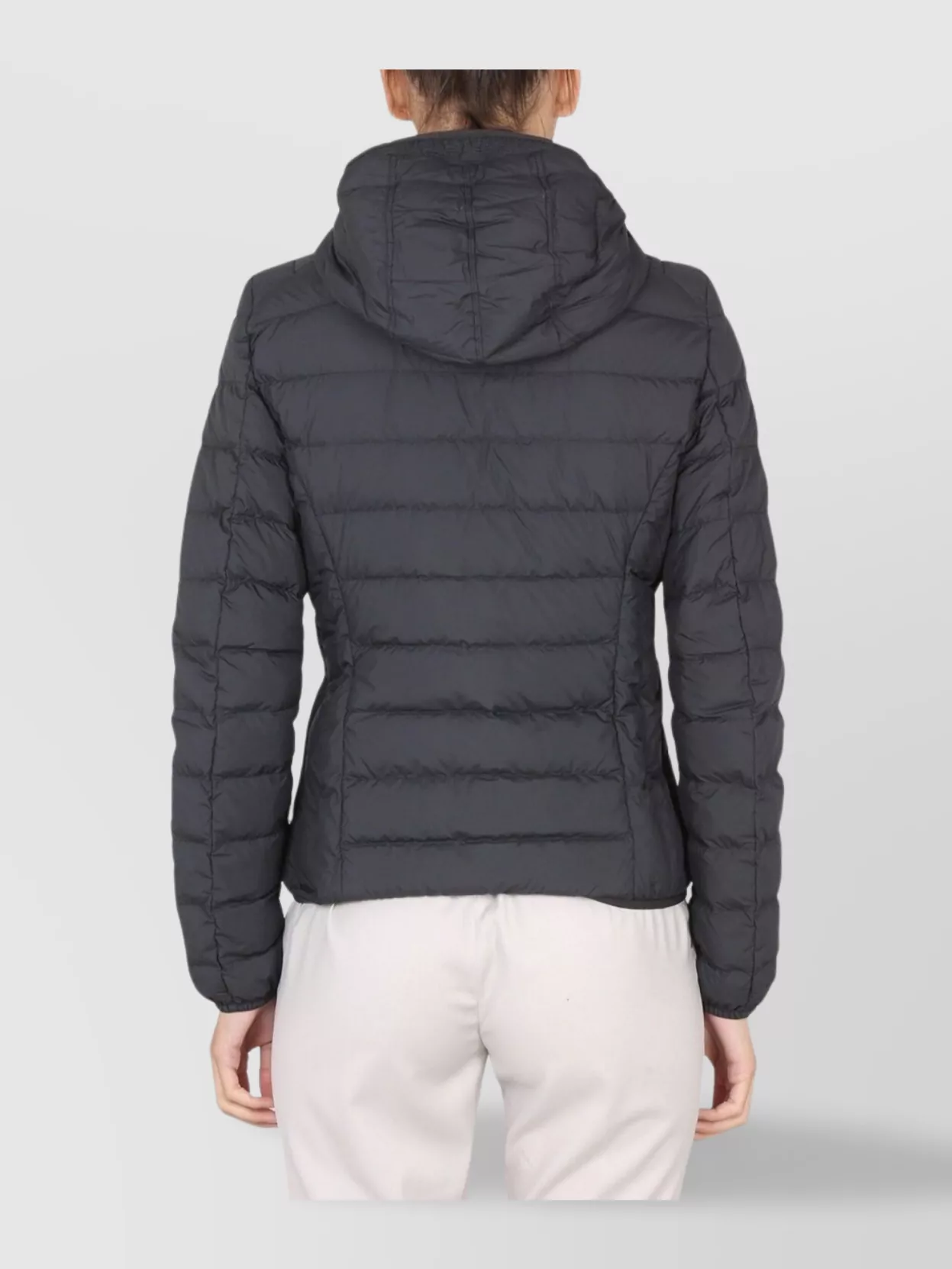 Shop Parajumpers "juliet" Quilted Hooded Down Jacket