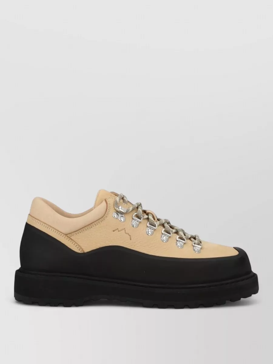 Diemme Leather Lace-Up Ankle Boots