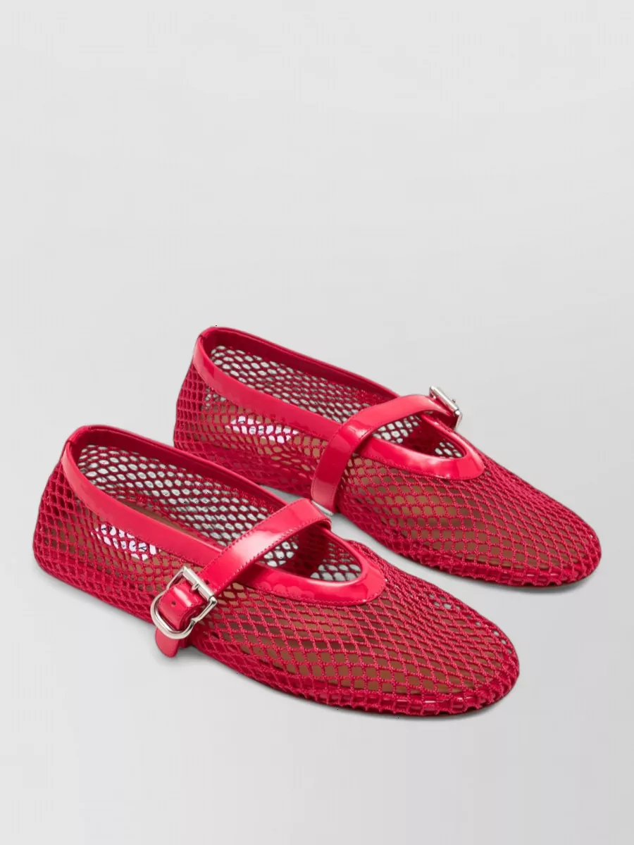 Alaïa mesh ballerina flats