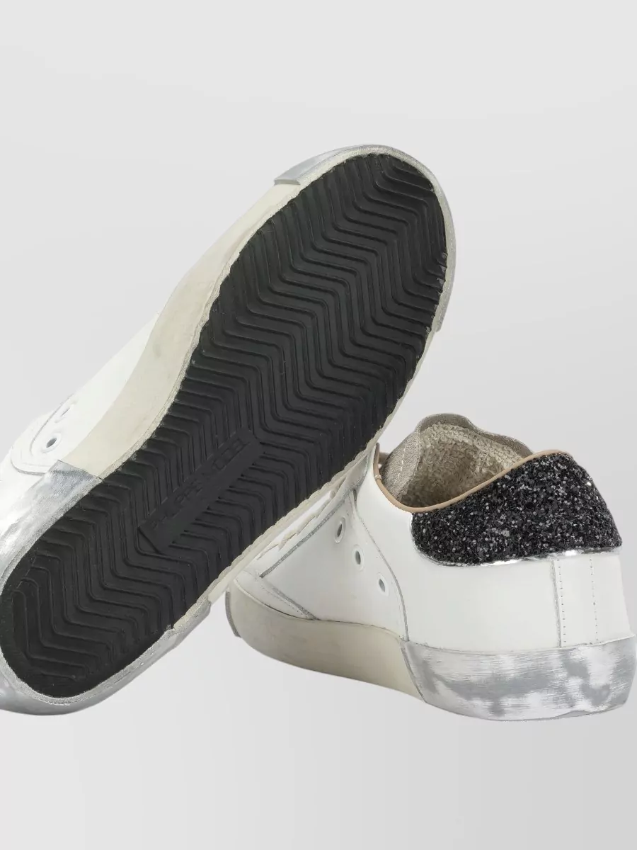 Philippe Model Leather Low-Top Sneakers