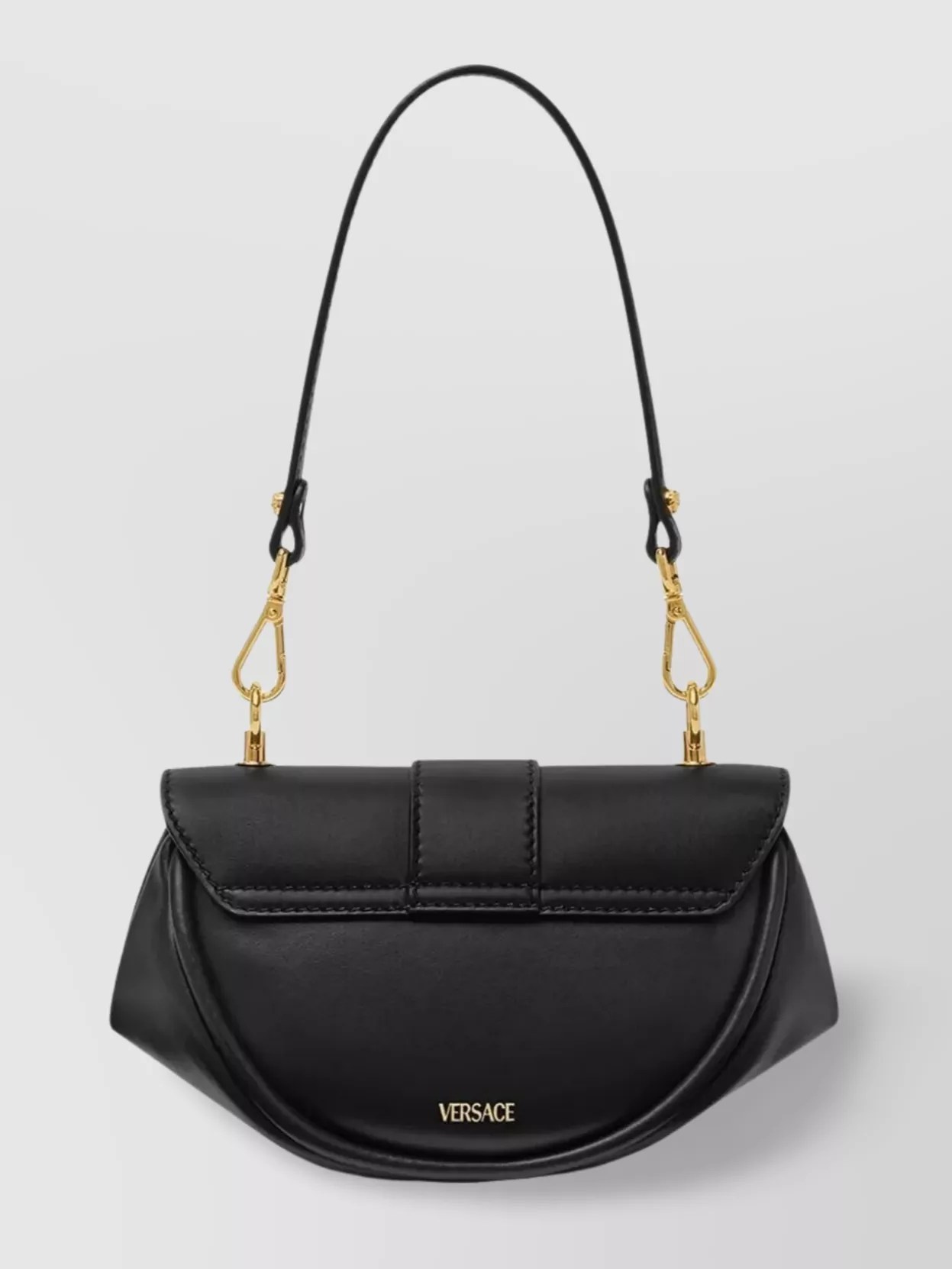 Versace Small Shoulder Bag Calf Leather Structured