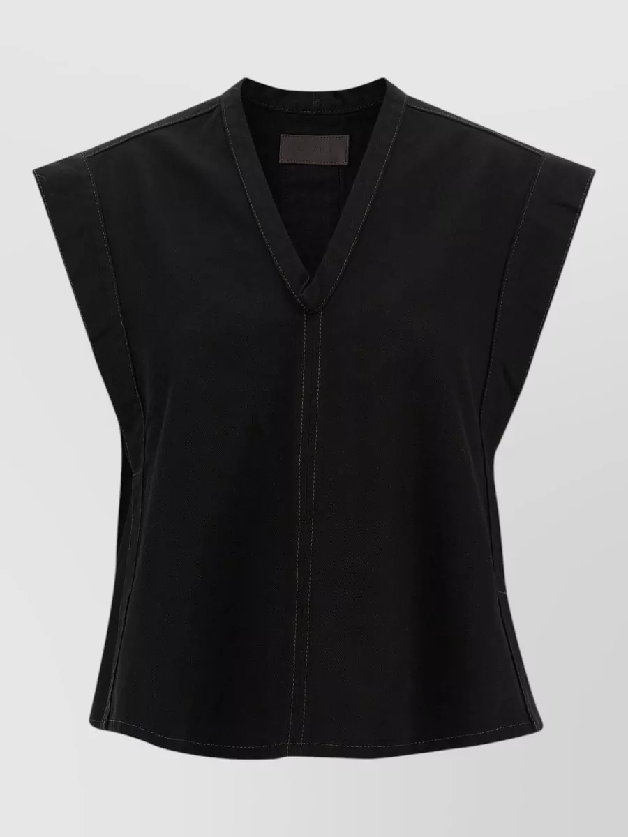 Lemaire Denim belted vest