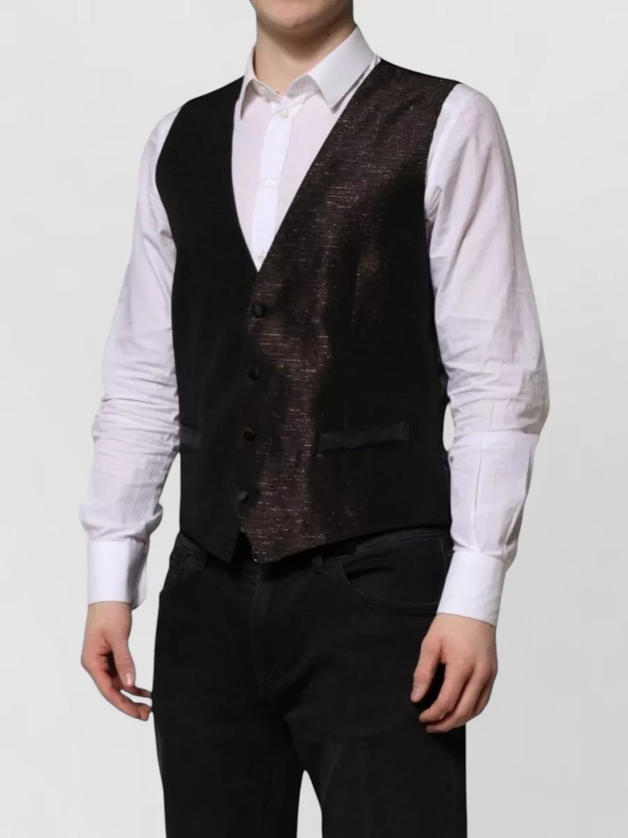 Dolce&Gabbana Silk Waistcoat