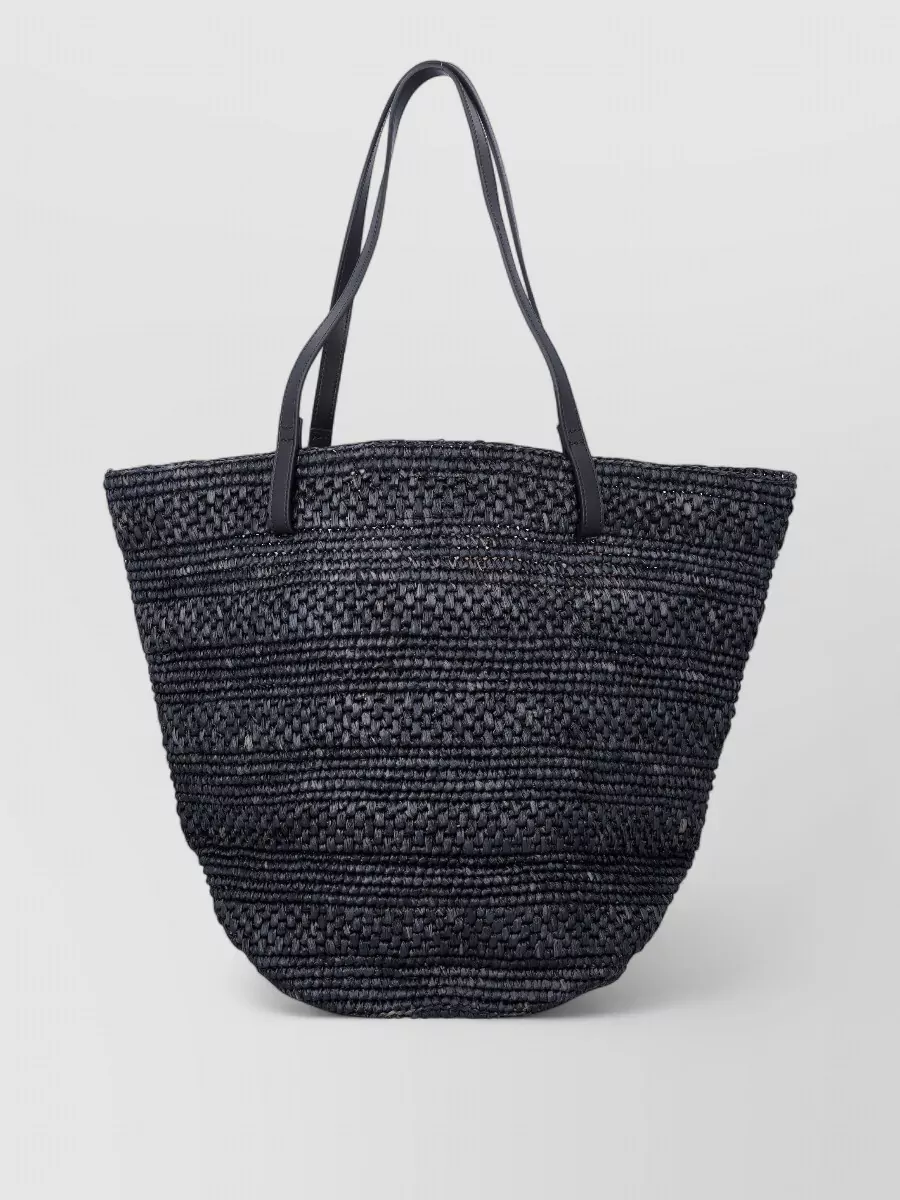 By Malene Birger Raffia Straw Tote Bag