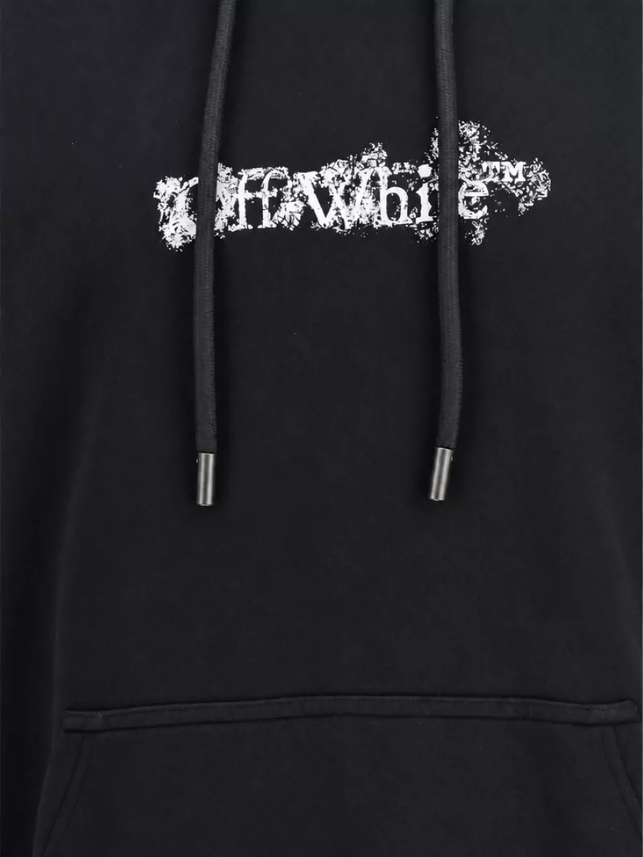 Off-White Cotton Hoodie