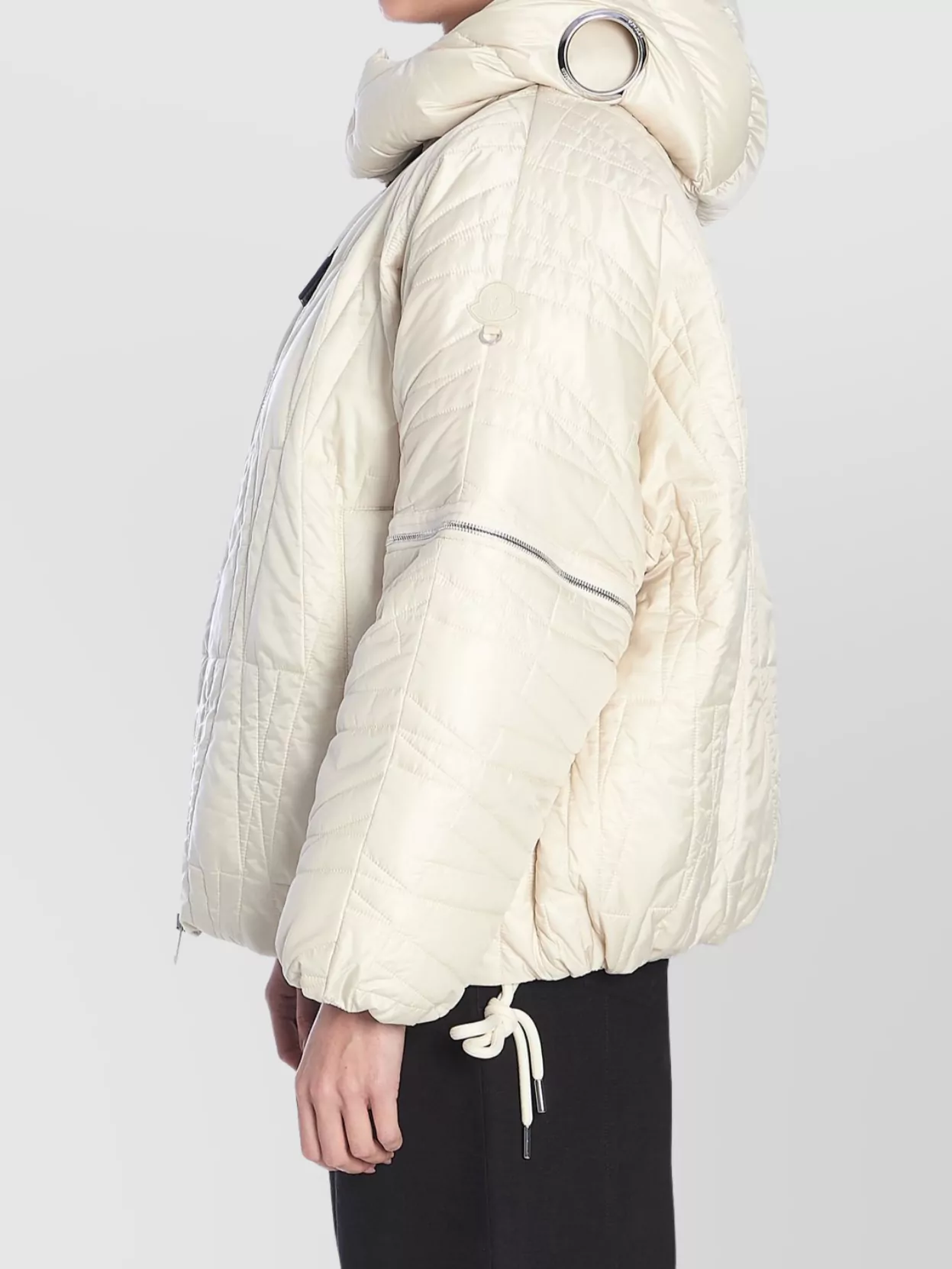 Moncler Versatile Hooded Jacket Removable Sleeves