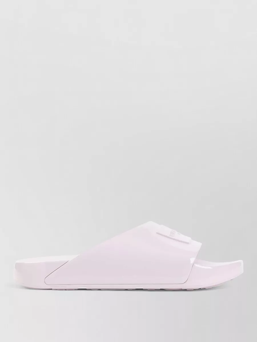 Givenchy Glossy Logo Strap Slides