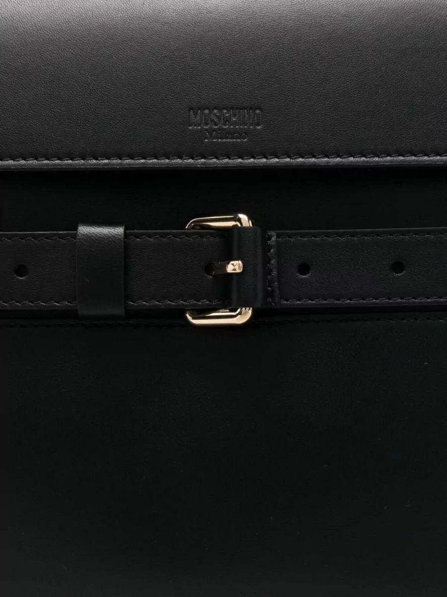 Moschino Leather Shoulder Bag