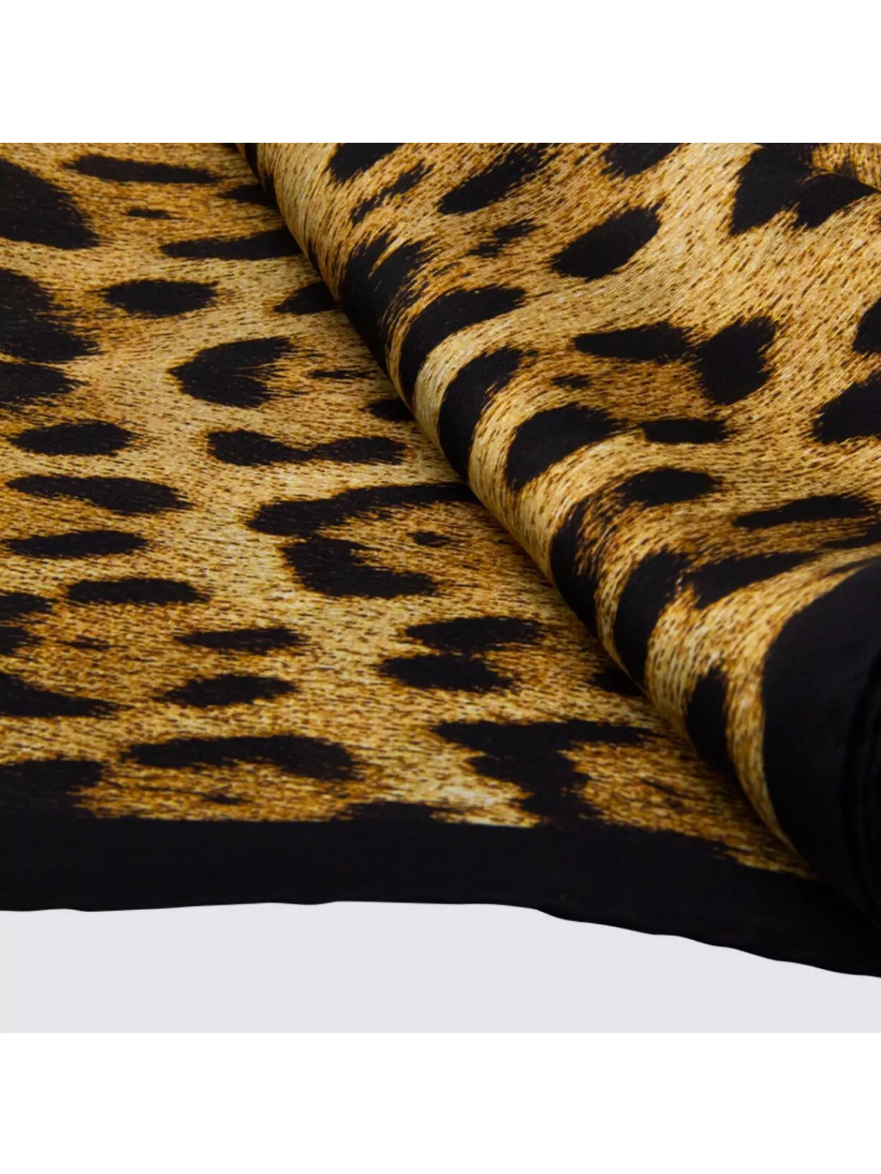 Roberto Cavalli Animal Print Lightweight Rectangular Scarf Soft Texture In Animal Print