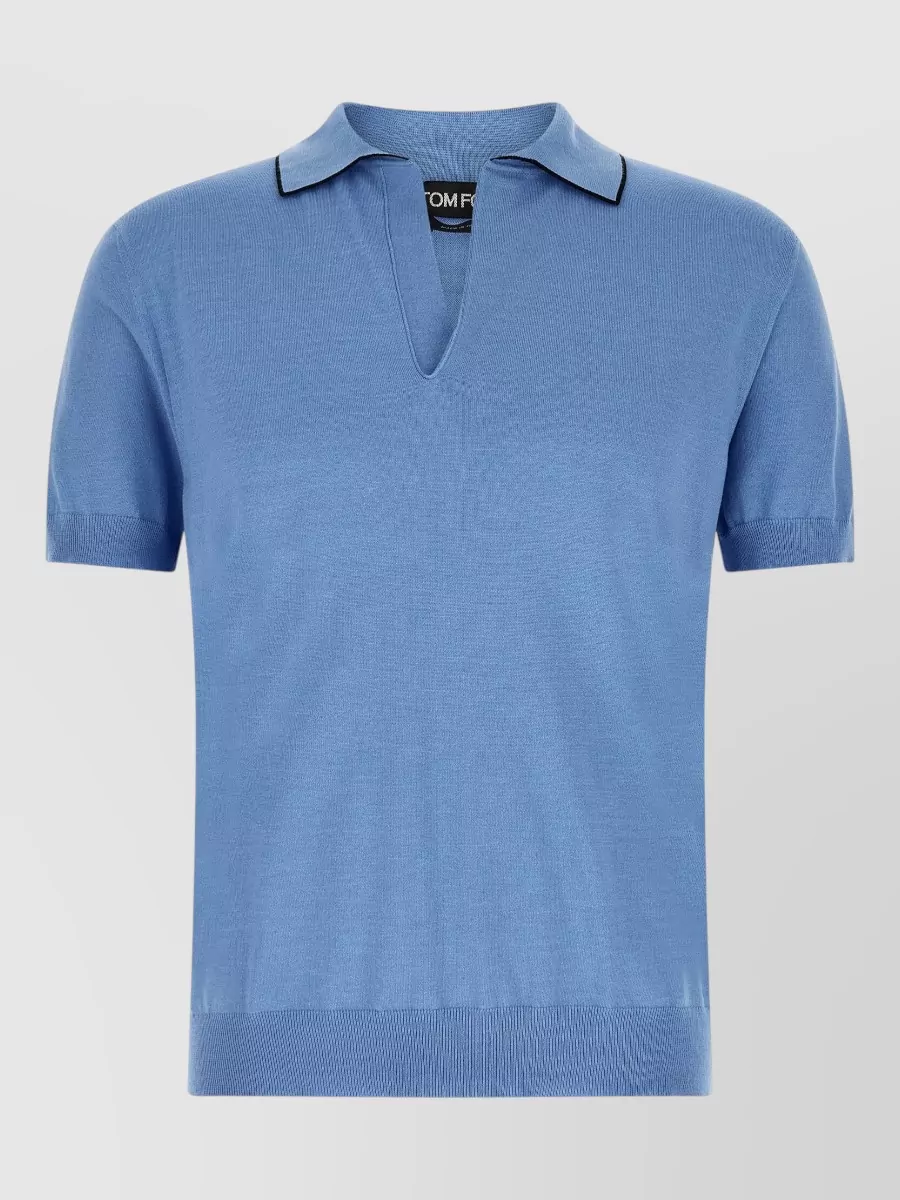 Tom Ford Silk Polo Shirt