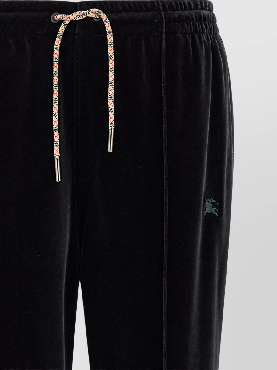Burberry Velvet Flared Joggers