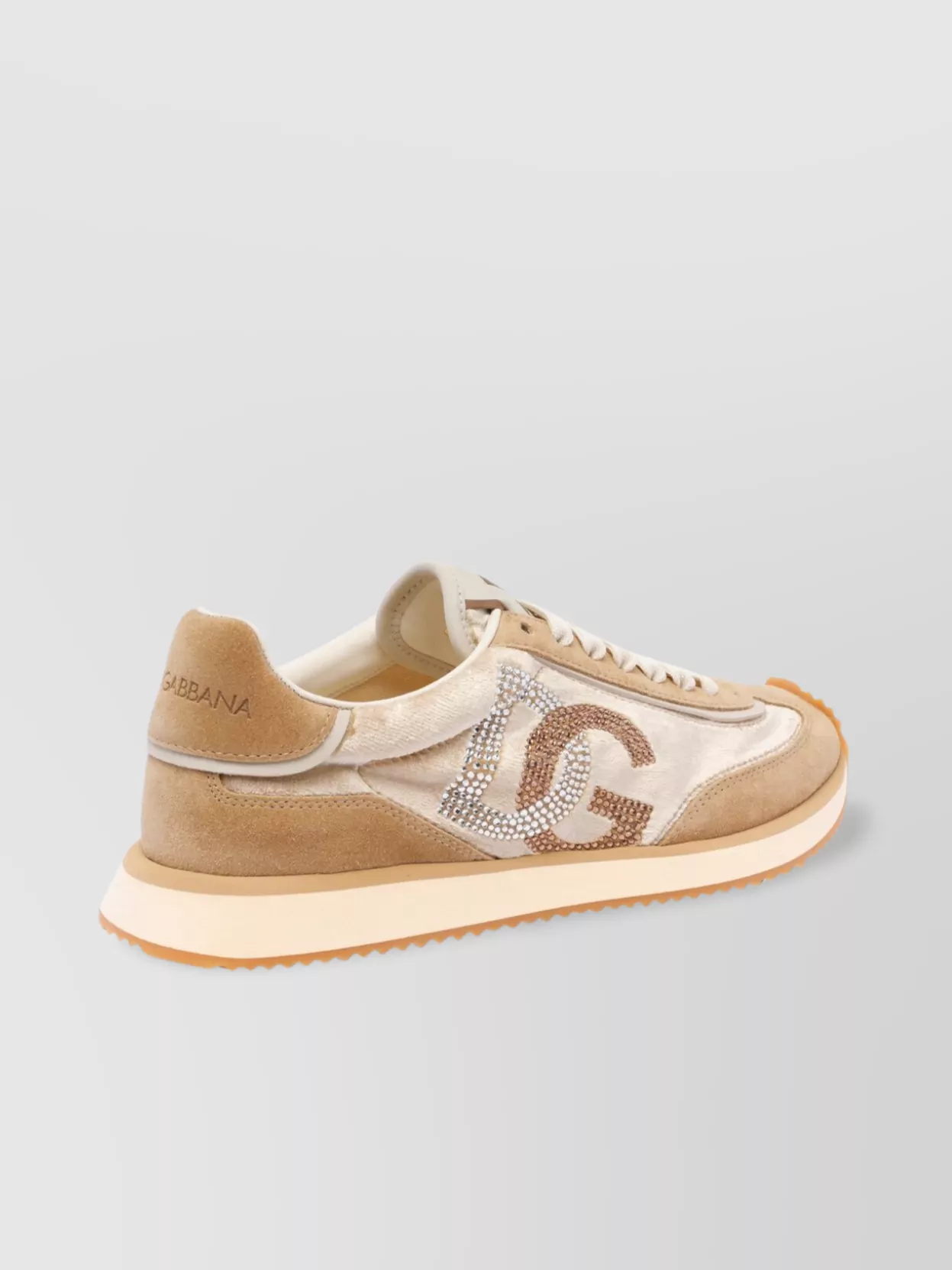 Dolce & Gabbana Low Top Sneakers With Dg Cushion Style