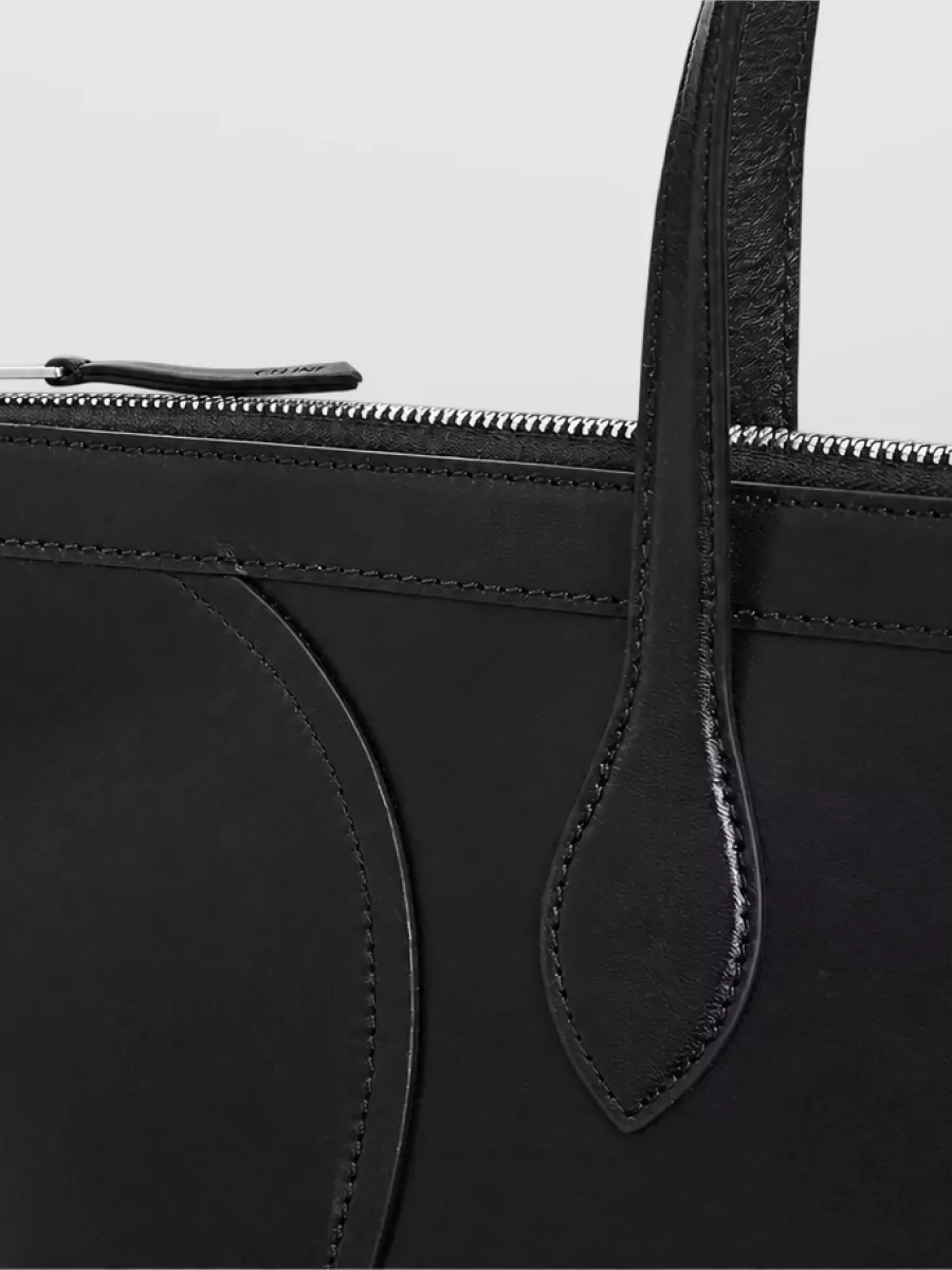 Celine Calf Leather Medium Cabas Vertical Tote Bag