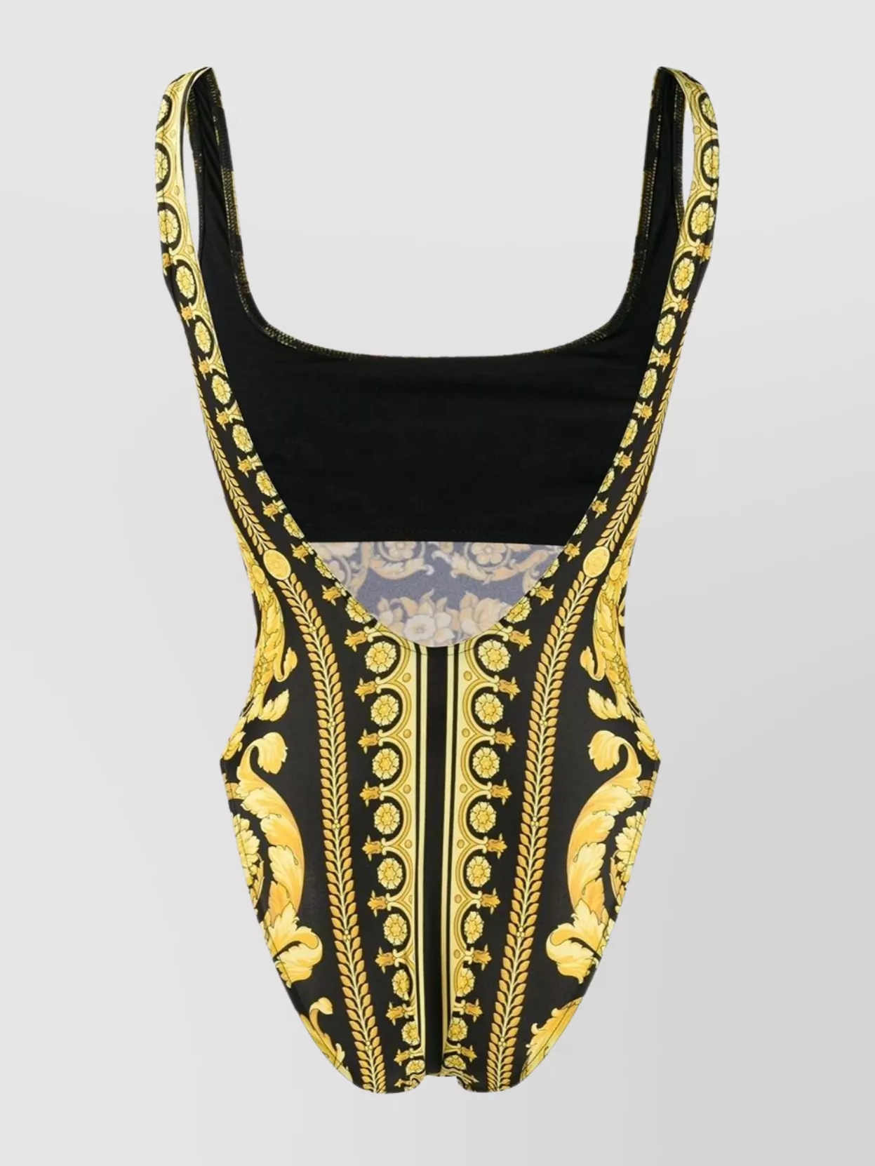 Shop Versace Eye-catching Baroque Print Swimsuit