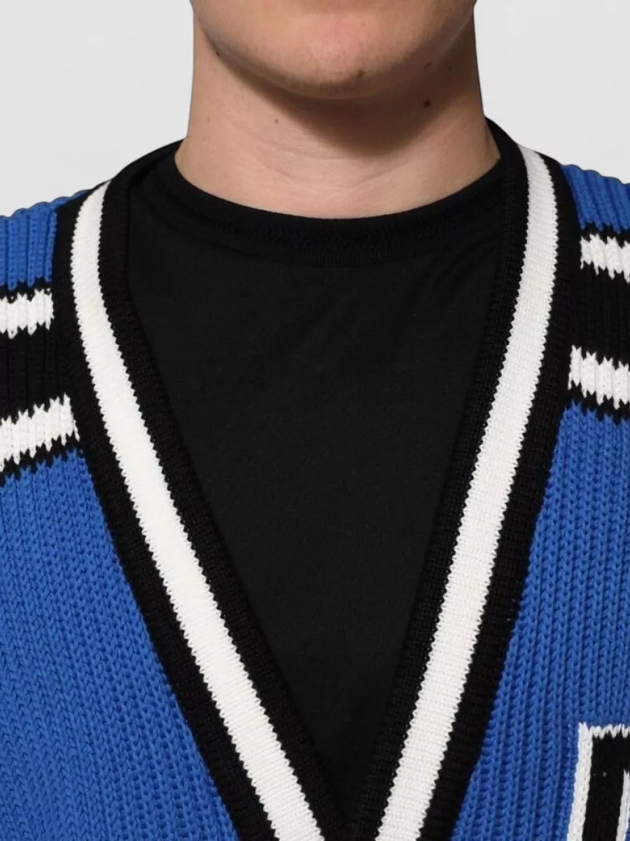 Dolce&Gabbana Ribbed Knit Cardigan