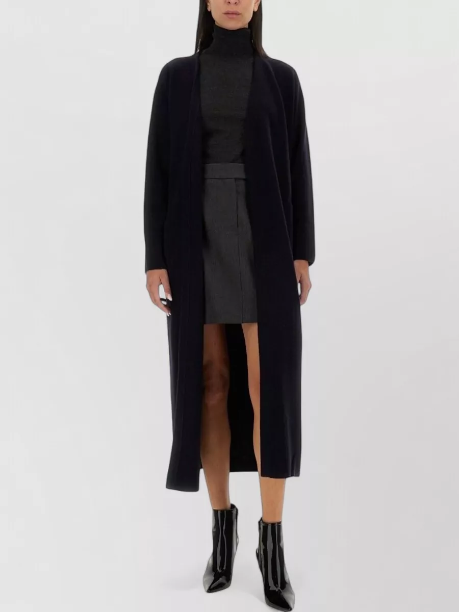 Max Mara cashmere wool regular fit single breasted coat