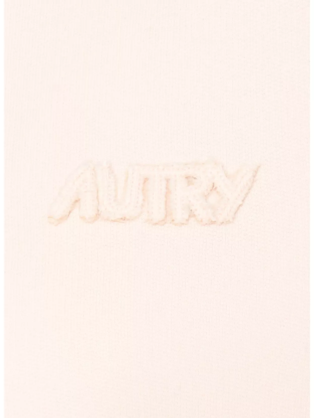 Autry Ecru Sweater With Drawstring Hood And Long Sleeves In Neutral