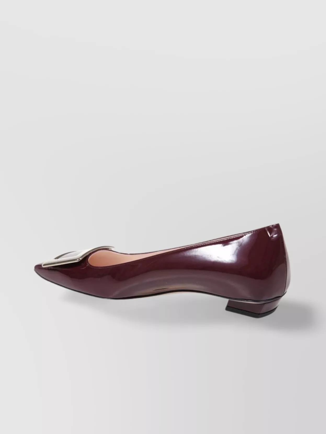 Roger Vivier Belle Vivier Patent Leather Ballet Flats