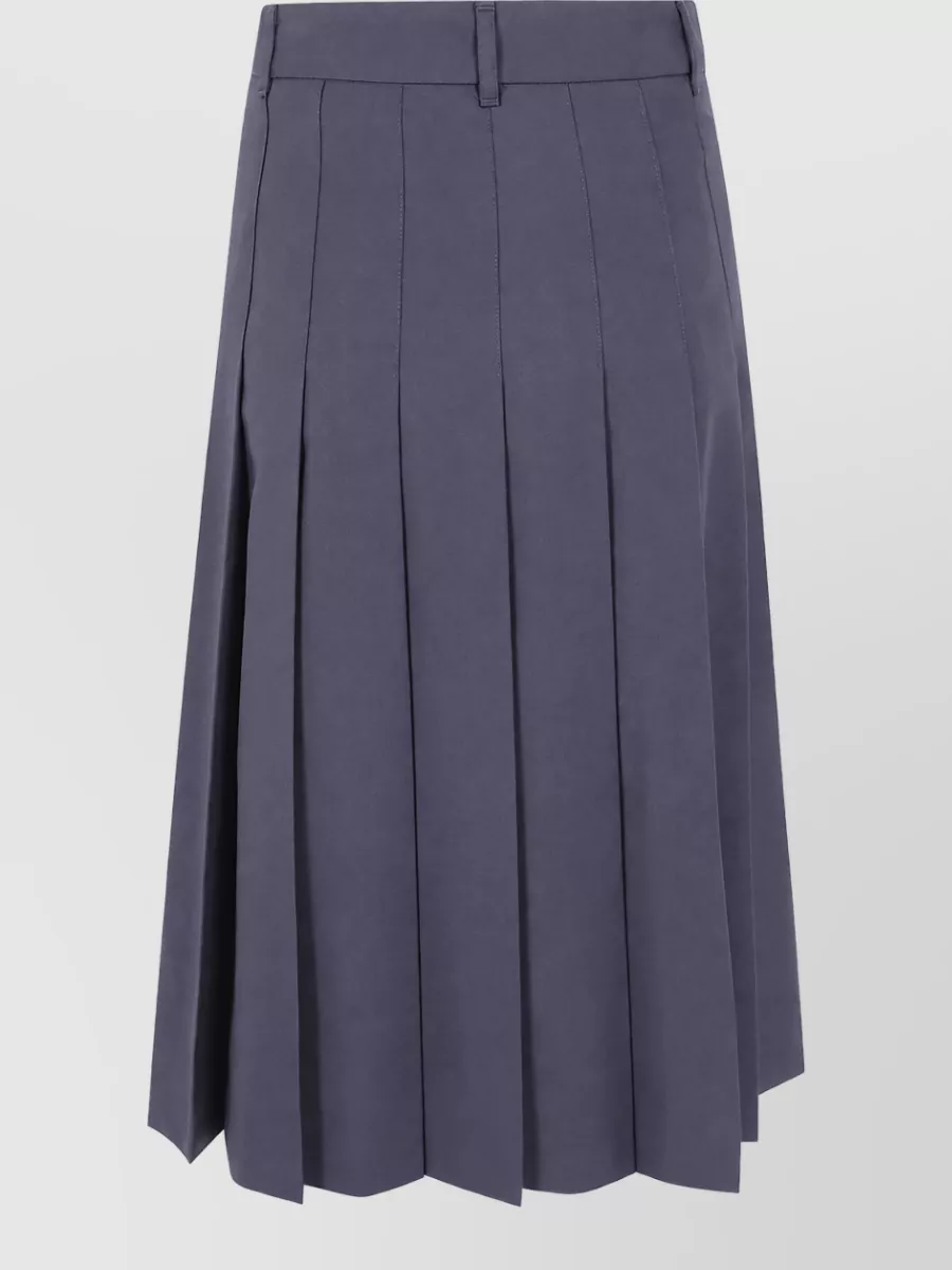Dunst pleated maxi skirt