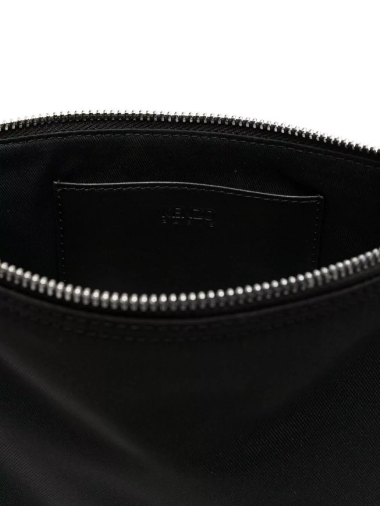 Kenzo Tiger Motif Clutch Bag With Wrist Strap
