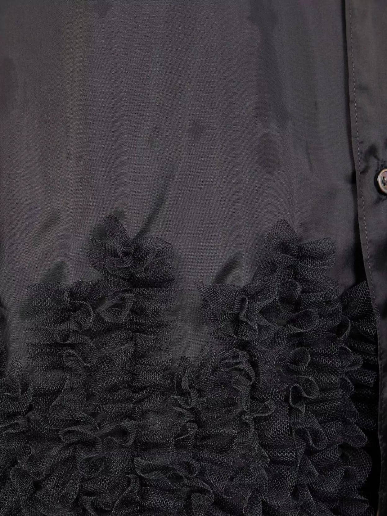 Comme Des Garçons Men Shirt With Chest Pocket And Longline Design