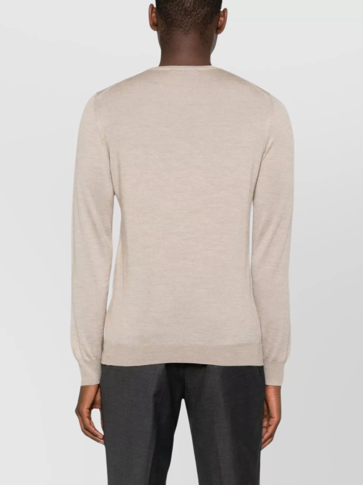 Tagliatore Lightweight Fine Knit Crew Neck Sweater